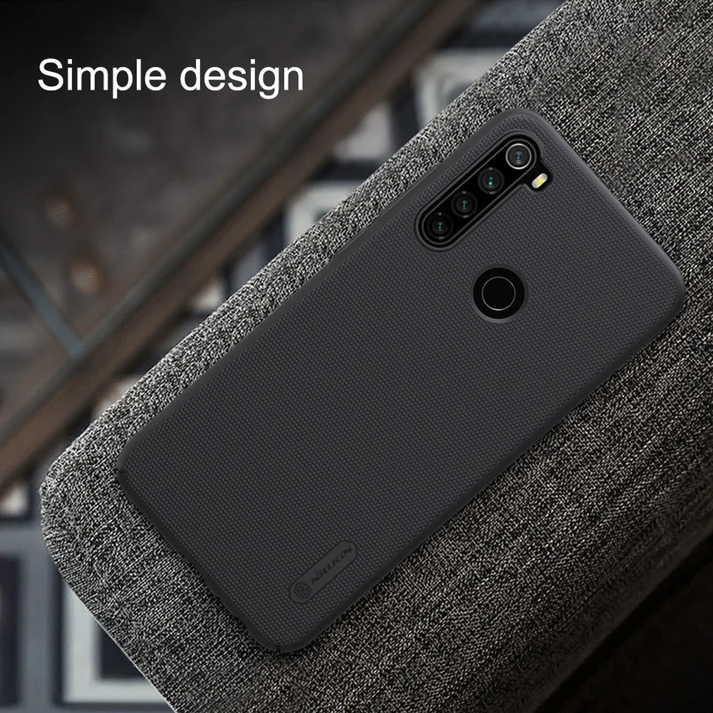 Чехол для Xiaomi Redmi Note 8T Note 8 NILLKIN матовая жесткая задняя крышка из ПК чехол для Xiaomi Redmi Note 8 pro глобальная версия