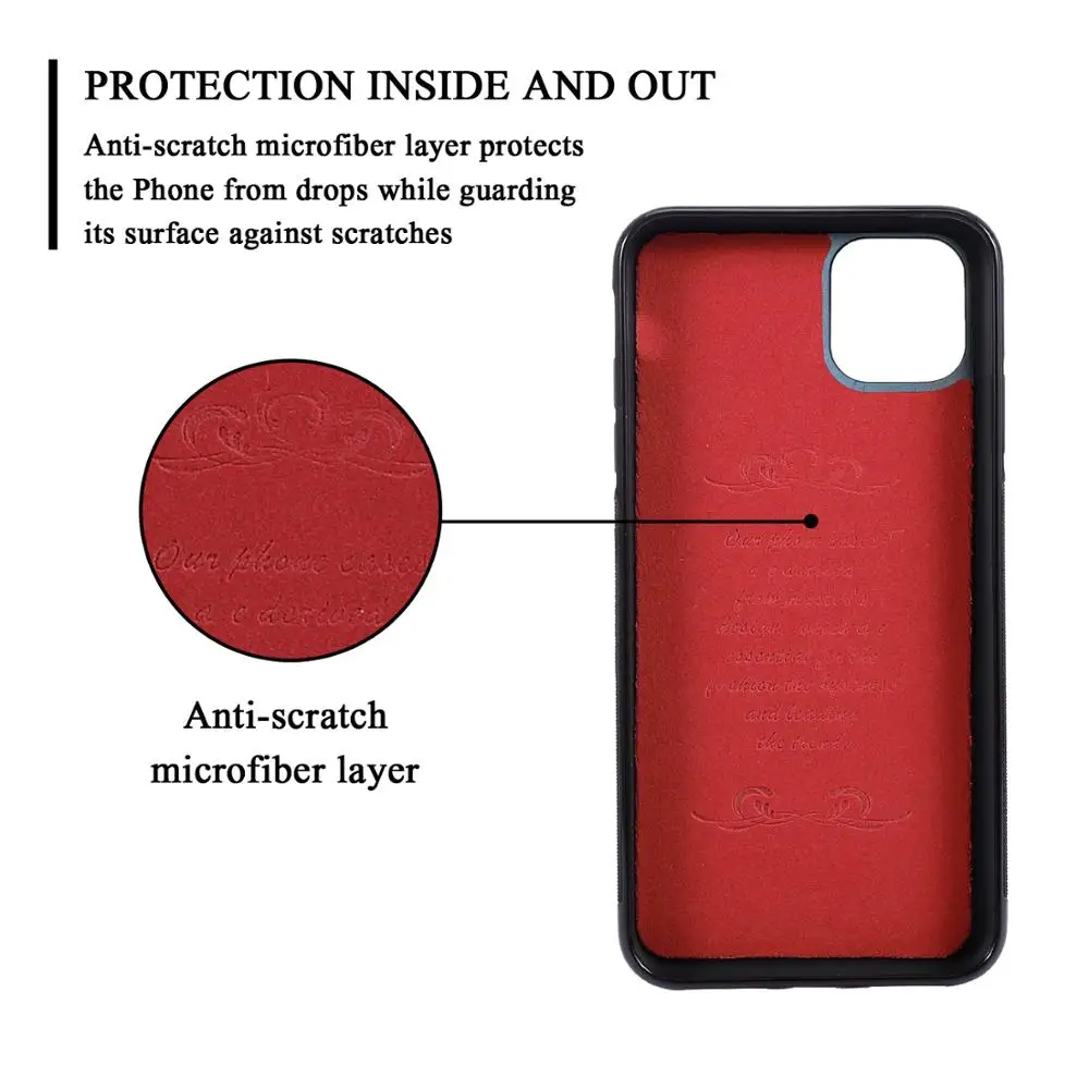 Винтажный чехол из искусственной кожи для iPhone 11 Pro Max 6 6s X 7 8 Plus XS XR|Бамперы| |