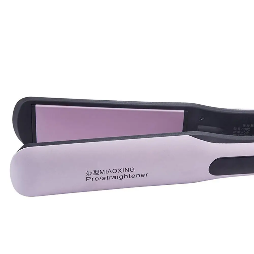 Digital LCD Hair Straightener Curlers Pink Splint Tourmaline Ceramics Roll Curature Dural-usage for Man Women | Красота и здоровье