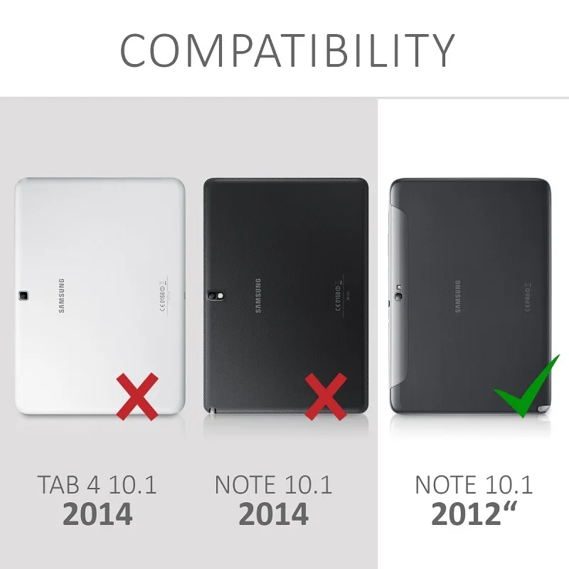 Магнит для планшета Samsung Galaxy Note 10 1 2012 дюймов флип чехол с вращающимся на 360