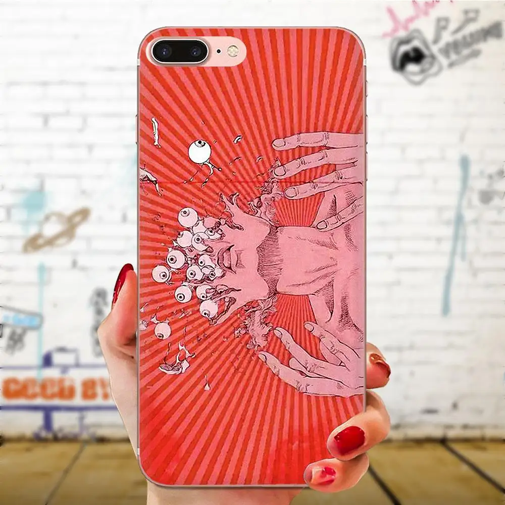 Shintaro Kago мультфильмы ужасов для sony Xperia Z Z1 Z2 Z3 Z4 Z5 compact Mini M2 M4 M5 T3 E3 E5 XA XA1 XZ Премиум ТПУ