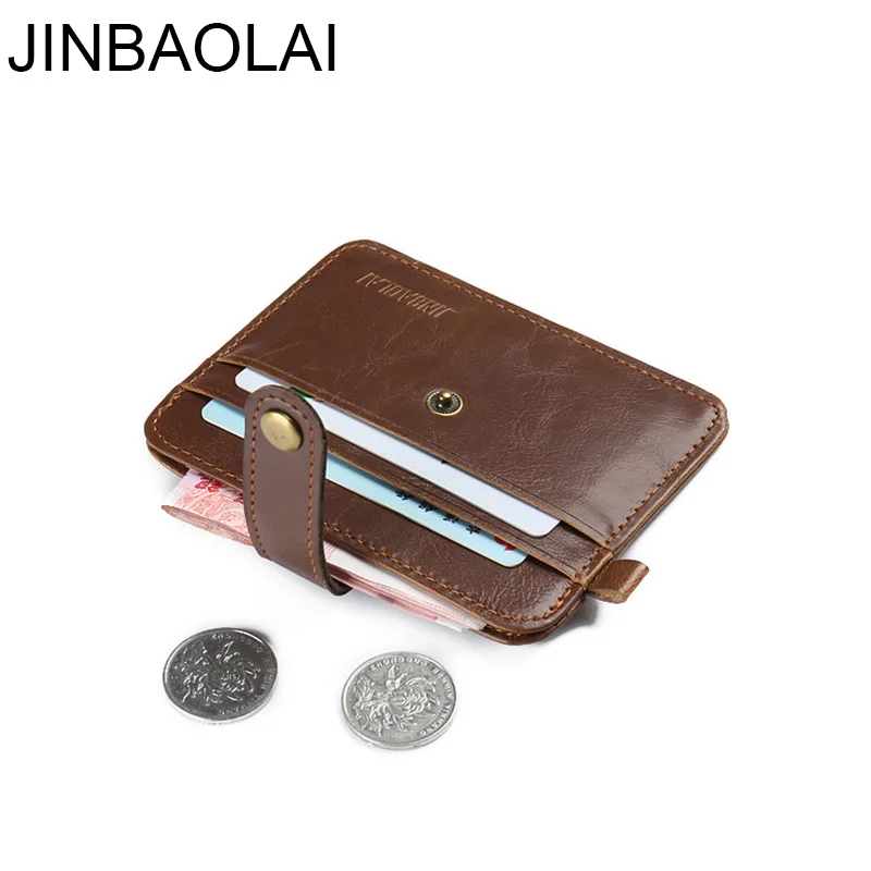 JINBAOLAI мужской кошелек мужские кошельки из искусственной кожи Женский винтажный