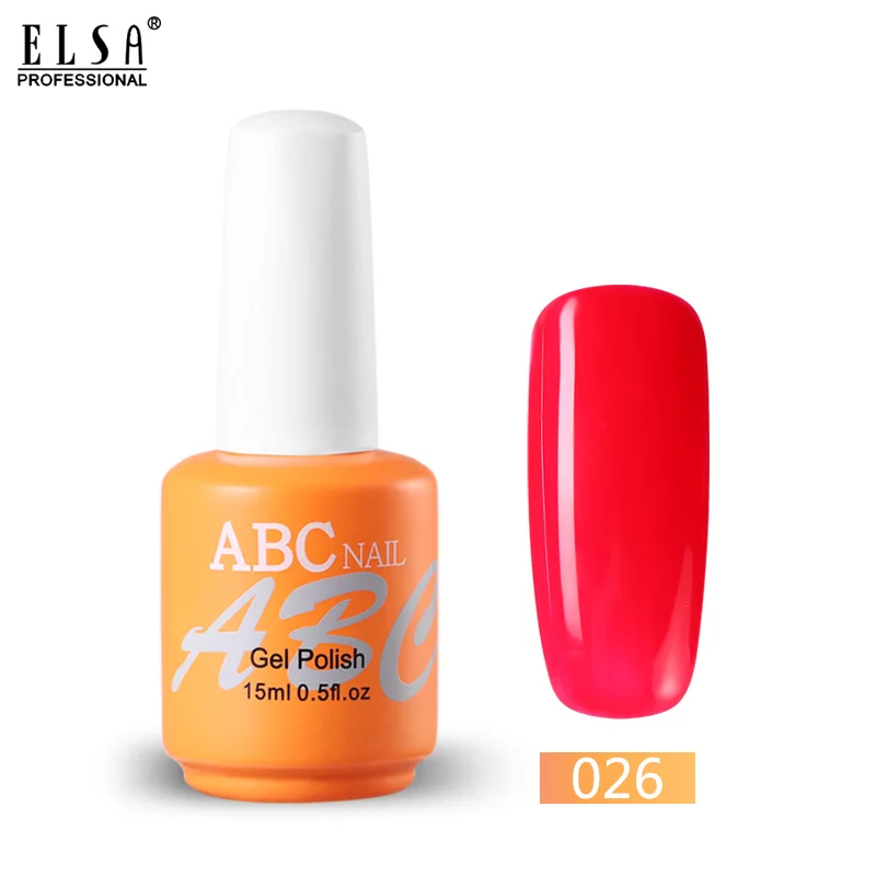 15 мл УФ-гель для ногтей телесного цвета full ABC 78 Цвет Полупостоянный маникюрный лак для ногтей художественный Гель-лак для ногтей Gellak - Цвет: ABC26