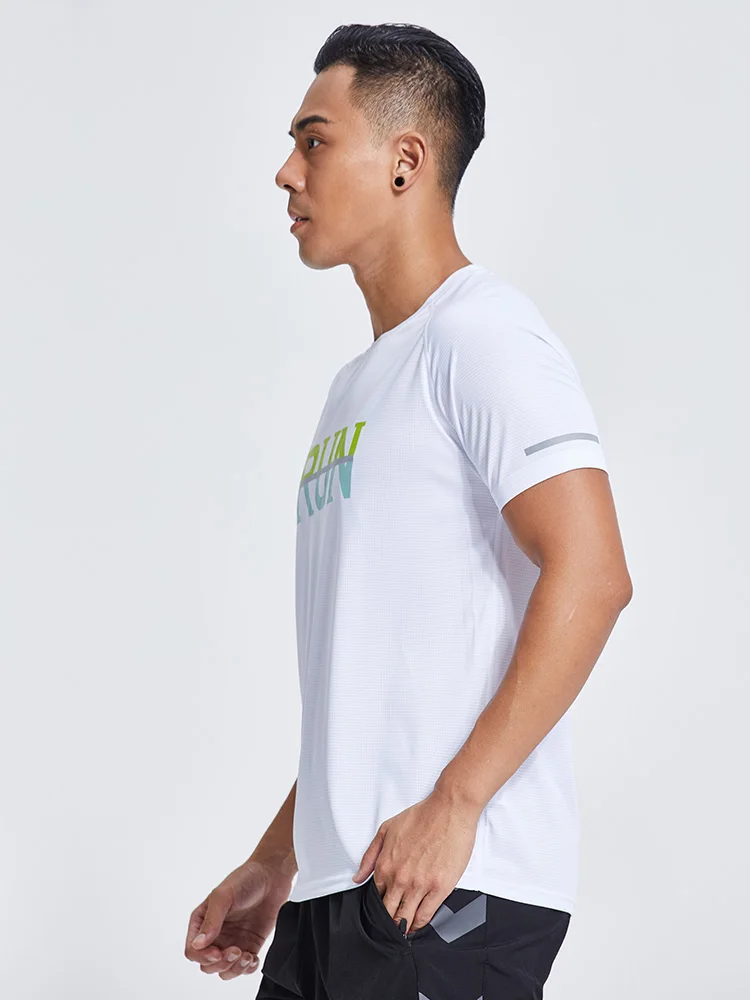 Новинка 2020 Спортивная футболка для мужчин майки спортзала мужские футболки с