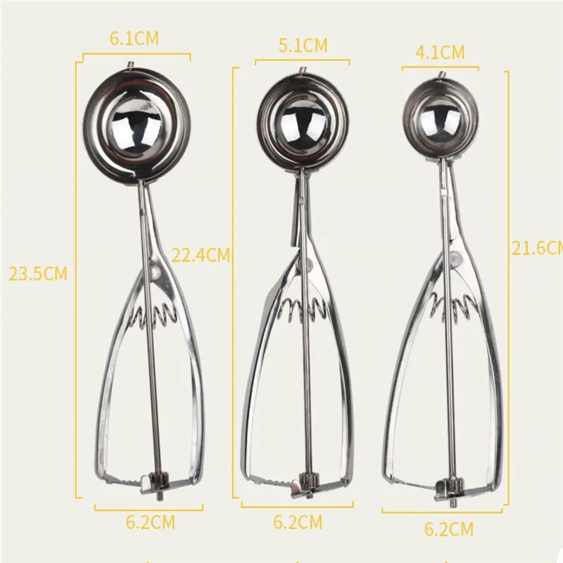 Ложка из нержавеющей стали для кухни измельчитель мороженого пюре арбуза желе