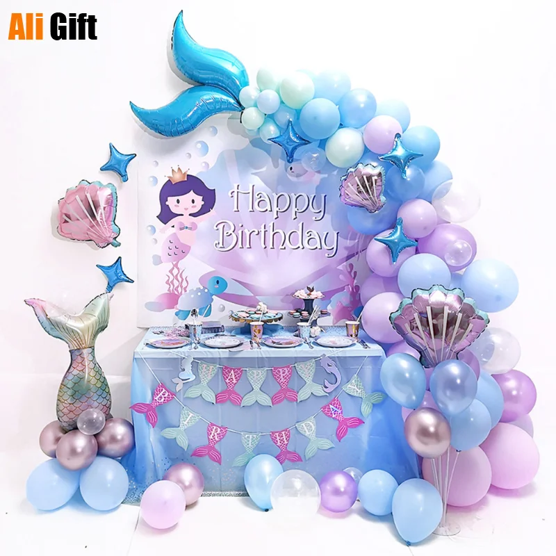 Большие предложения и быстрая доставка синие украшения на день рождения подарки