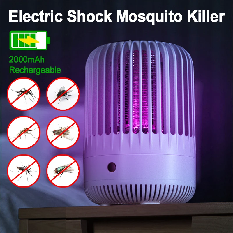 

Electric Anti Mosquito Killer Lamp Repellent Flies Fly Trap Mosquitoes Insect Killer Repeller UV Light Bug Zapper Dropshipping