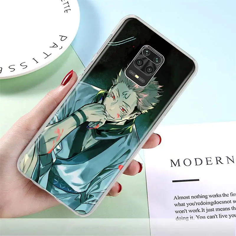 

Jujutsu Kaisen Anime Phone Case for Xiaomi Redmi Note 9S 8T 8 Pro 9 7 9A 8A 7A K40 K30 10 Pro Hard PC Back Cover Fundas