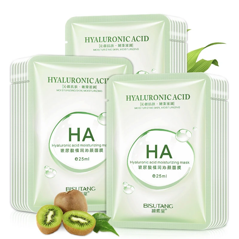 Увлажняющая маска с гиалуроновой кислотой в сочетании косметической