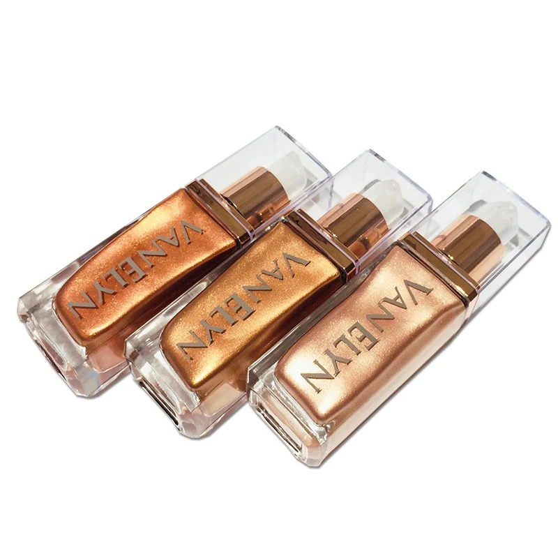 Горячая продажа жидкое тело хайлайтер осветляет свечение изюминкой красоты тела