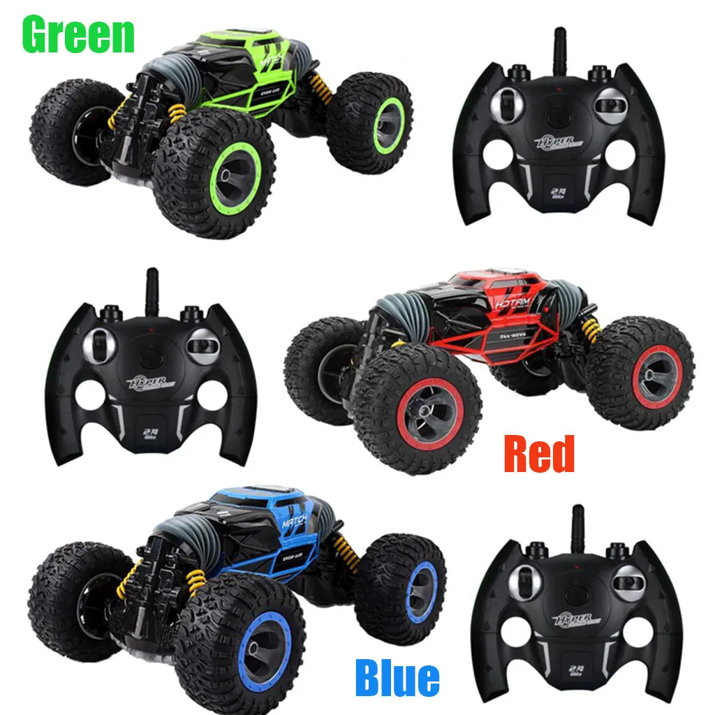 360 Degrees Rotating Double Sided RC Stunt Car-Sided Modeling Toy Remote Control Car Gifts for Kids L1219 | Игрушки и хобби