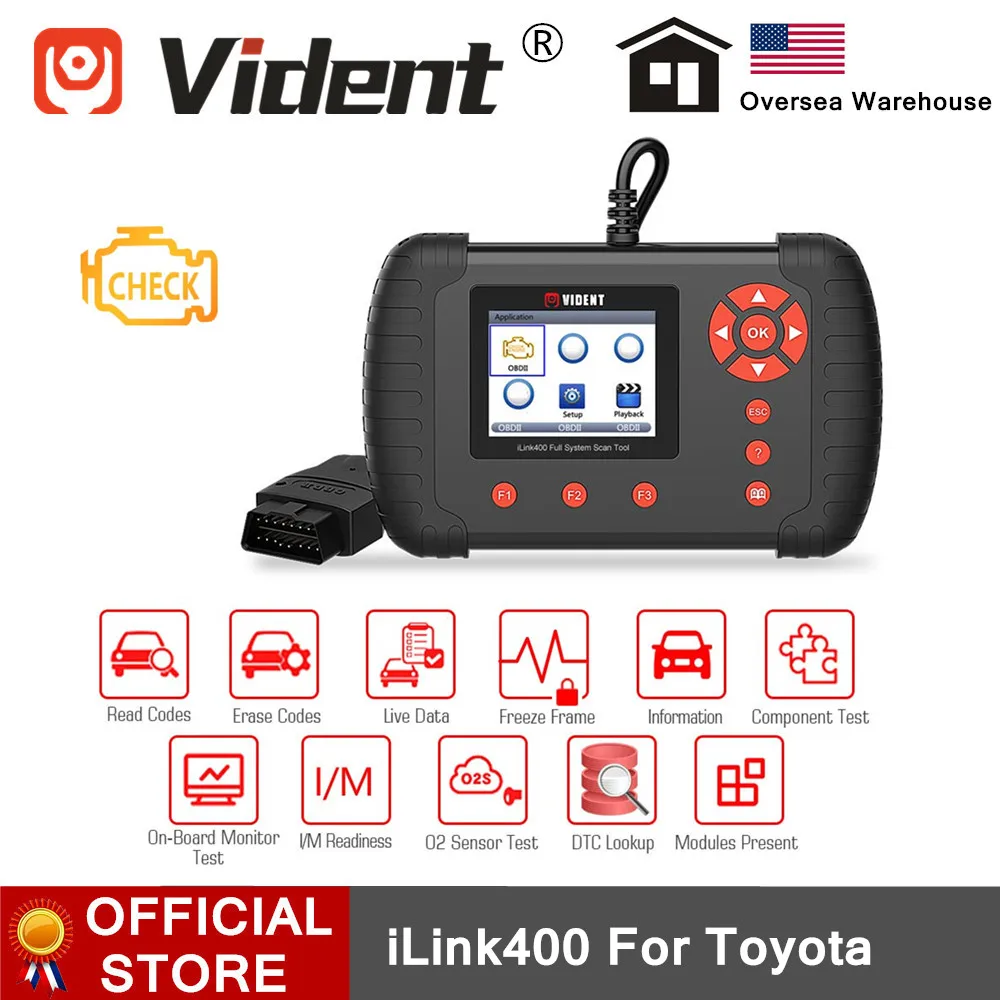 Оригинальный диагностический прибор VIDENT iLink400 для полной диагностики системы