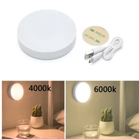 dimmable touch sensor led cabinet lights usb rechargeable magnet stick on closet light led tap night lights for bedroomstairs