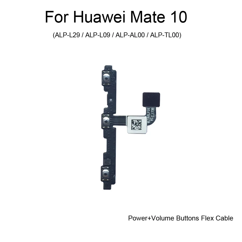 for huawei mate 10 pro mate 10 lite mate 9 g9 g10 power on offvolume button flex cable fpc mobile phone repair parts free global shipping
