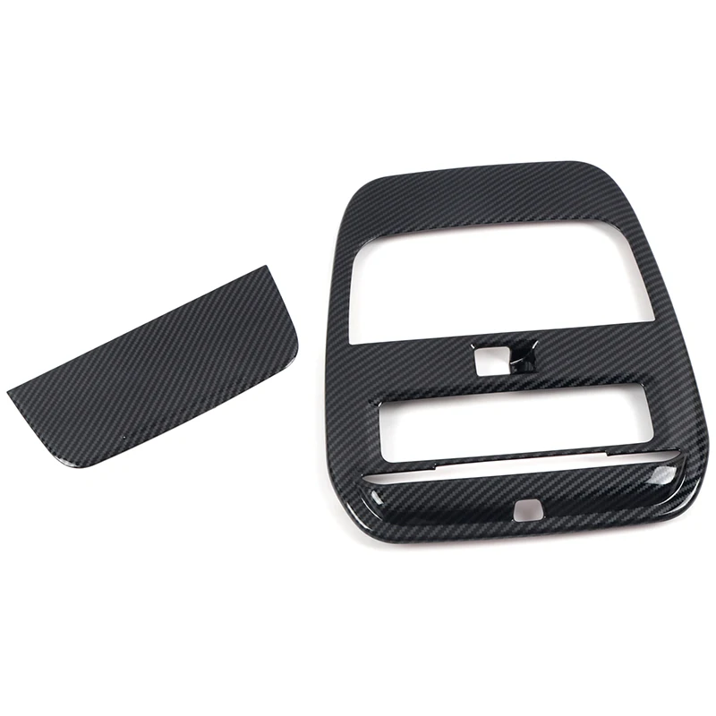 LHD!! For Ford F-150 F150 Raptor 2021 Carbon Style Front Reading Light Lamp Sunglasses Eyeglasses Case Cover Trim Car Styling | Автомобили