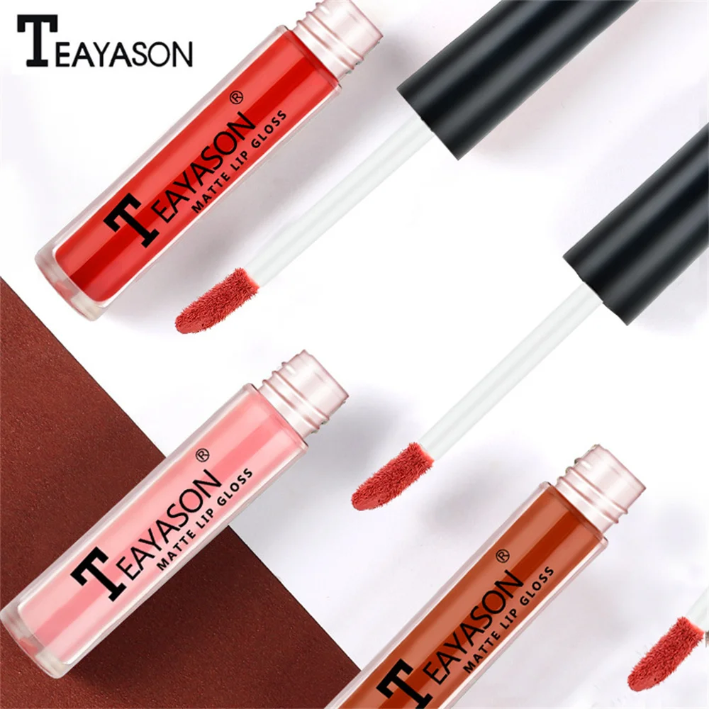 

5pcs Liquid Lipstick Set Waterproof Lipgloss Makeup Tool Matte Velvet Lips Gloss New Long Lasting Moisture