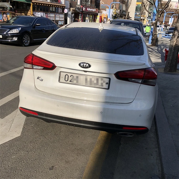 Спойлер для Kia Forte K3 спортивный спойлер из АБС-материала заднего крыла автомобиля