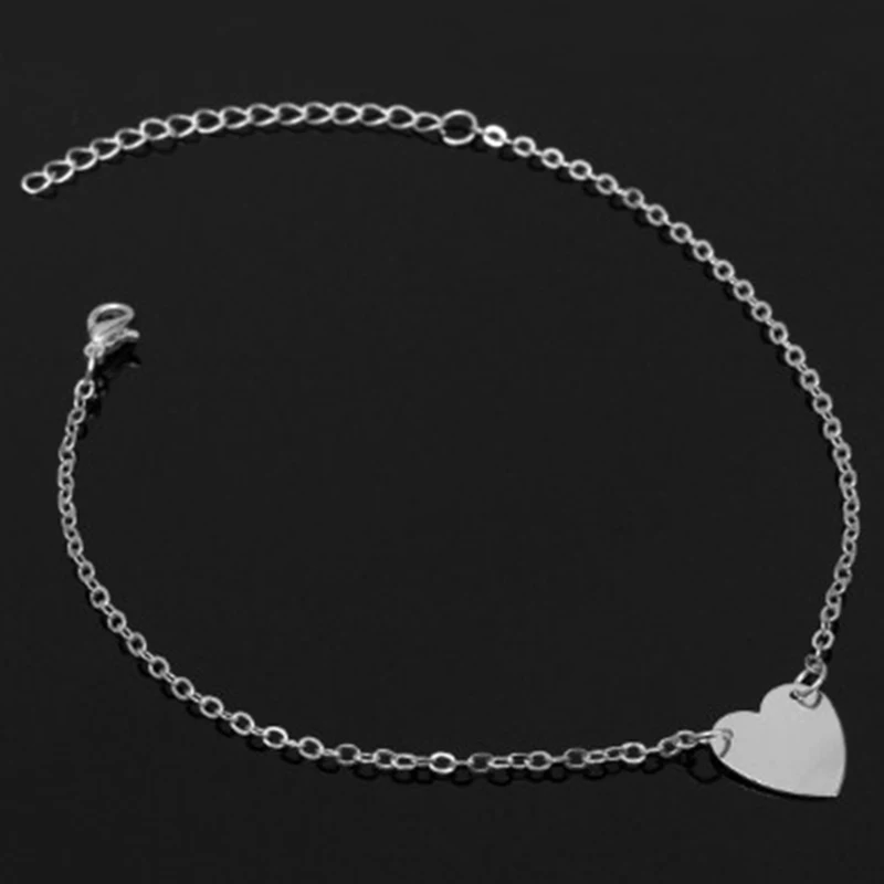 color Silver Новые женские браслеты на босую ногу сандалии, вязанные крючком украшение на ногу Новые ножные браслеты на ногу женские ножная цепочка - Окраска металла: color Silver