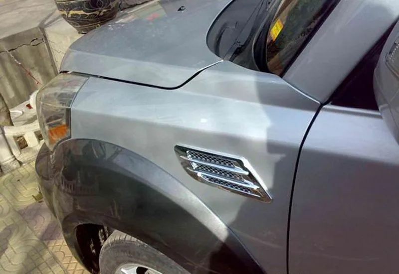 Модификация автомобиля декорация акульих жабер боковая часть ветра/ стайлинг автомобиля фальшивый выход/ общая декоративная полоса листов.