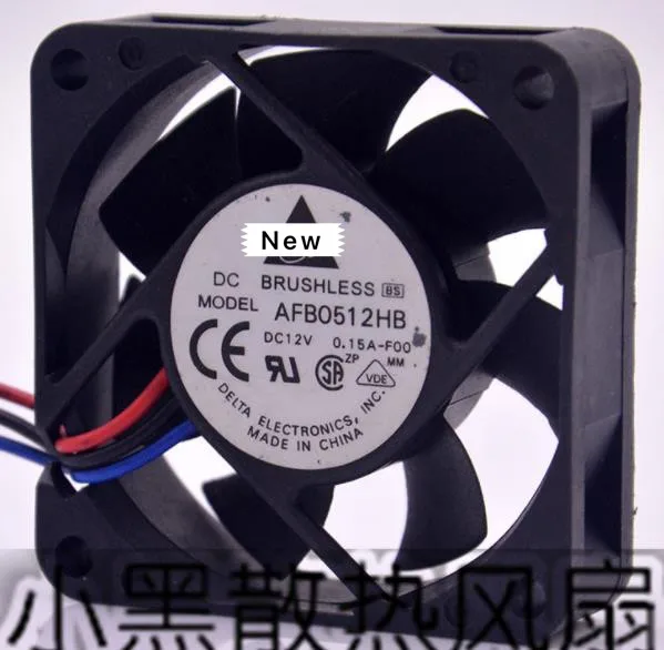 

For DELTA AFB0512HB B902 DC 12V 0.17A 50x50x15mm Server Cooling Fan