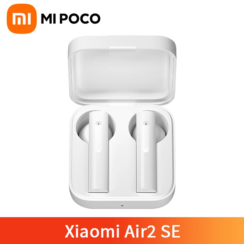 Беспроводные Bluetooth наушники Xiaomi Air 2 SE TWS Mi Ture беспроводные Basic SBC/AAC с сенсорным