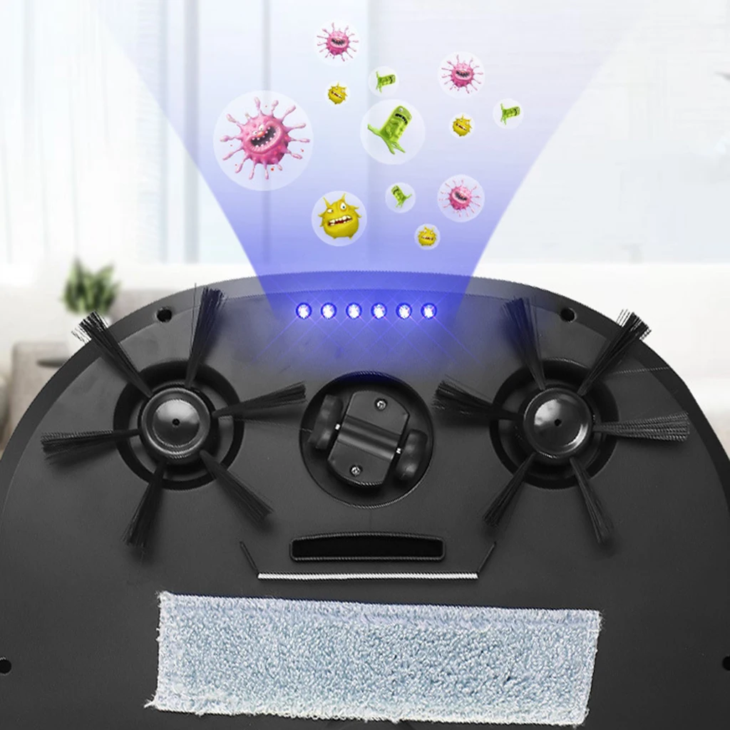 

Smart Automatic Vacuum Cleaner Mopping Robot Suction Floor Carpet Dust Sweeper