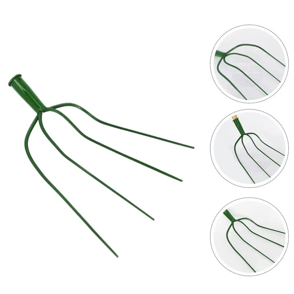 

Practical Farming Fork Multi-functional Farm Pitch-fork Iron Grass Fork