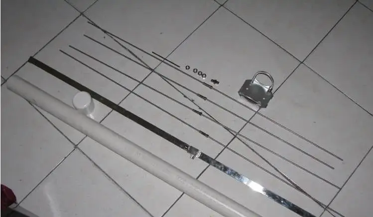 Портативная V Лента yagi антенна 143-147 МГц усиление 8dbi любительский ретранслятор антенна двухсторонняя радио антенна Любительская радио антенна