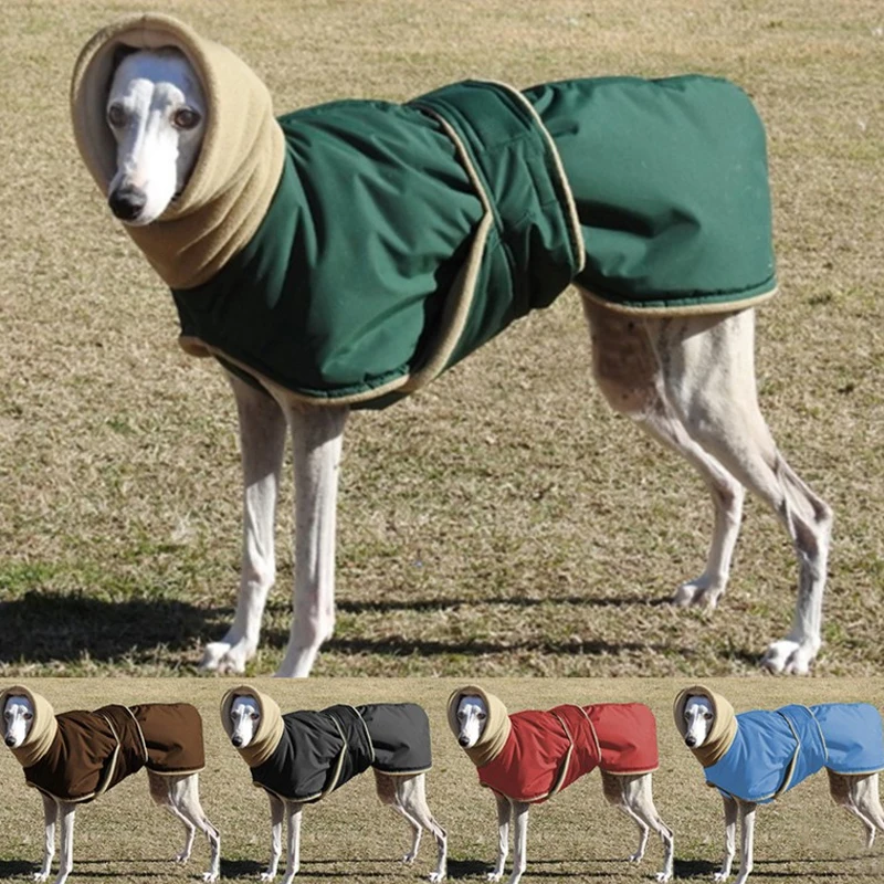 Водонепроницаемая куртка для собак зимняя теплая хлопковая одежда домашних