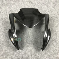 motorcycle headlamp cover roof lamp cover nose fit for kawasaki er6n 2012 2016 er 6n headlamp cover fairing abs carbon fiber