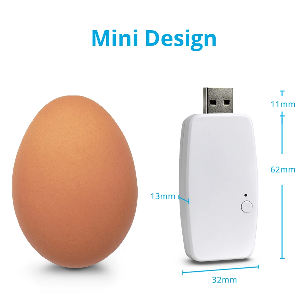 USB-ключ zemimart Tuya Wi-Fi для двигателя Am15 RF с управлением через приложение |