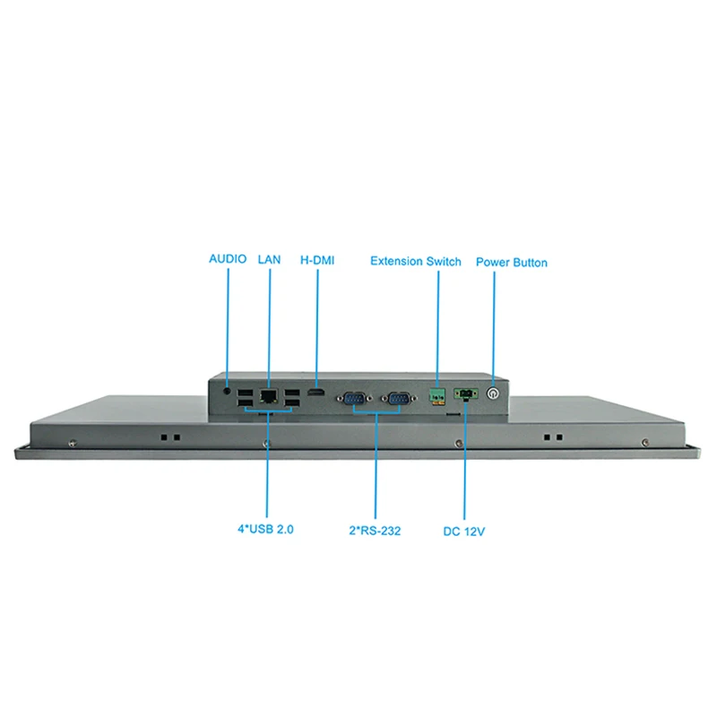 Безвентиляторный промышленный панельный ПК Прочный медицинский планшет