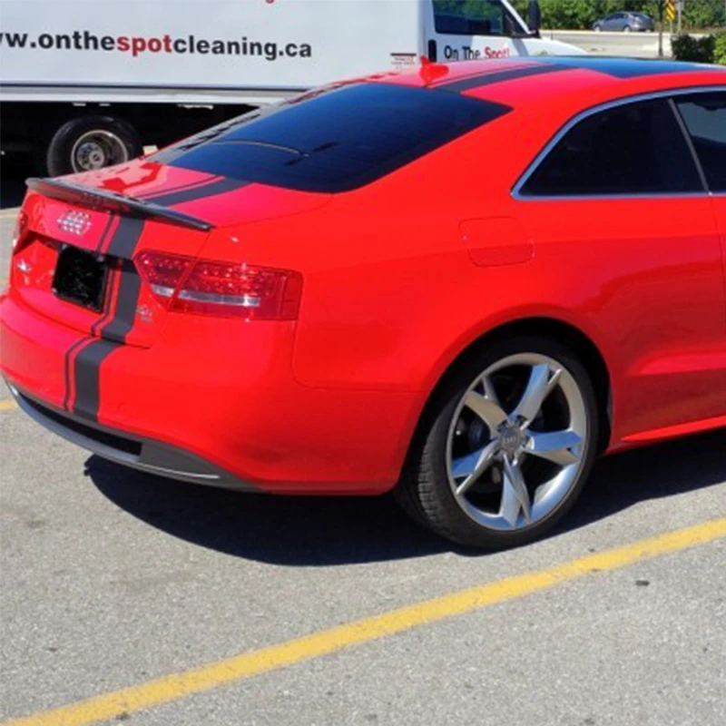 Модифицированный S образный спойлер для заднего багажника из углеродного