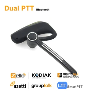 Anysecu Dual PTT беспроводные Bluetooth наушники E2 Bluetooth PTT гарнитура для Android радио сотовый телефон реальная PTT ZELLO рация