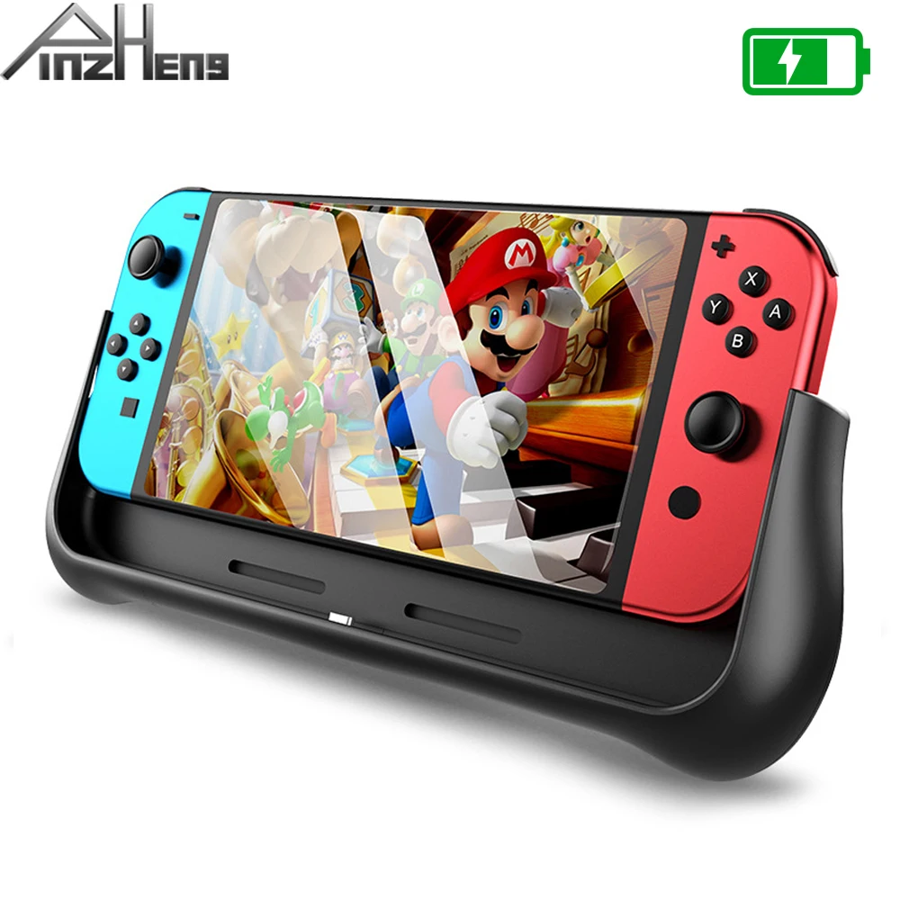 

10000mAh Battery Charger Case For Nintend Switch Console Battery Case With Holder Power Bank External Battery For Nintend Switch