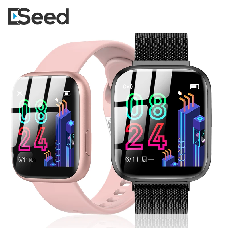 Смарт часы ESEED P4 мужские IP67 водонепроницаемые 1 4 дюймов полный экран сенсорный