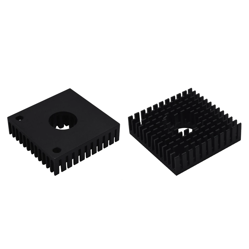 

3D Printer Aluminum Motor Heatsink Black Gold Radiator 42 Stepper Motor MK7 MK8 Makerbot Extruder Cooler 40X40X11mm Fan Radiator