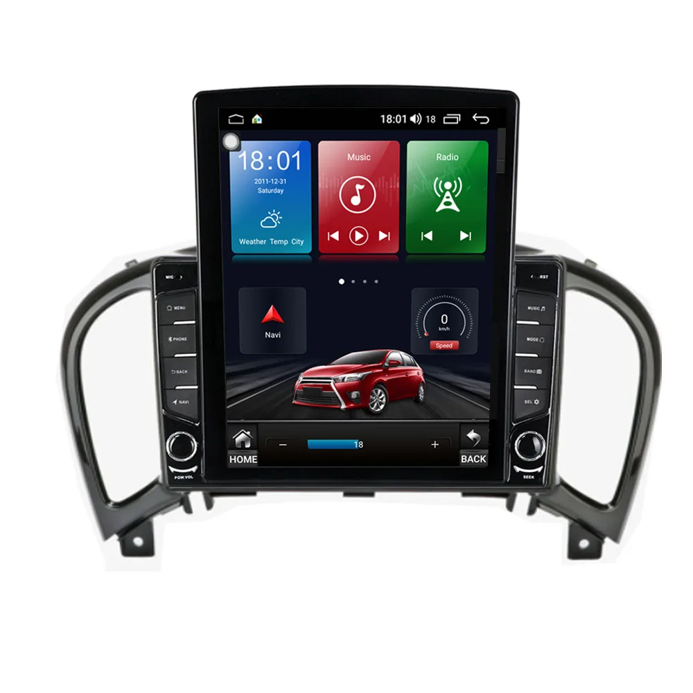9 7 &quotAndroid 10 1 для Nissan Juke 2010 2011 2012 2014 Tesla Тип автомобиль радио мультимедиа видео