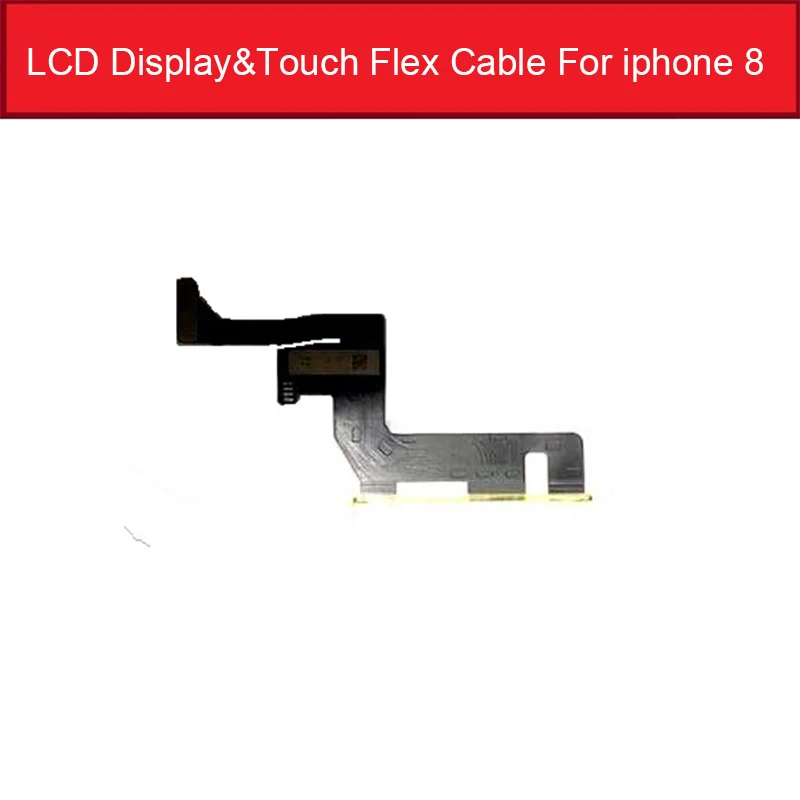 For iphone 8 ЖК-экран гибкий кабель для iPhone 4 4S 5 5c 5S 6 6s 7 8 Plus X XS MAX сенсорный и ЖК-дисплей гибкий ленточный запасные части - Цвет: For iphone 8
