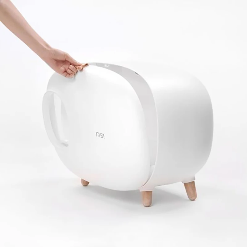 Контейнер для кошачьего туалета красивый поднос полузакрытый большой туалет с