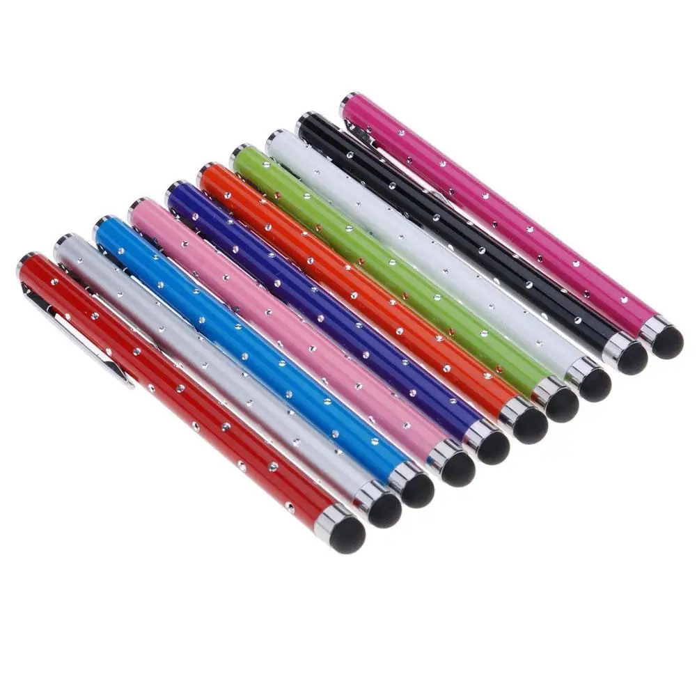 

New Arrival 10Pcs Universal Capacitive Touch Screen Pen Drawing Stylus for Tablet Smartphone
