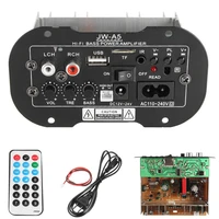 universal car subwoofer 30w hi fi bass power amplifier board with tf usb bluetooth function