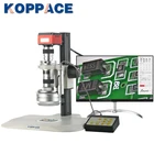 Объектив промышленного микроскопа 3D KOPPACE 27X-173X, 4K, 8,3 миллиона пикселей, объектив с автоматическим вращением на 360 градусов, запись и съемка видео