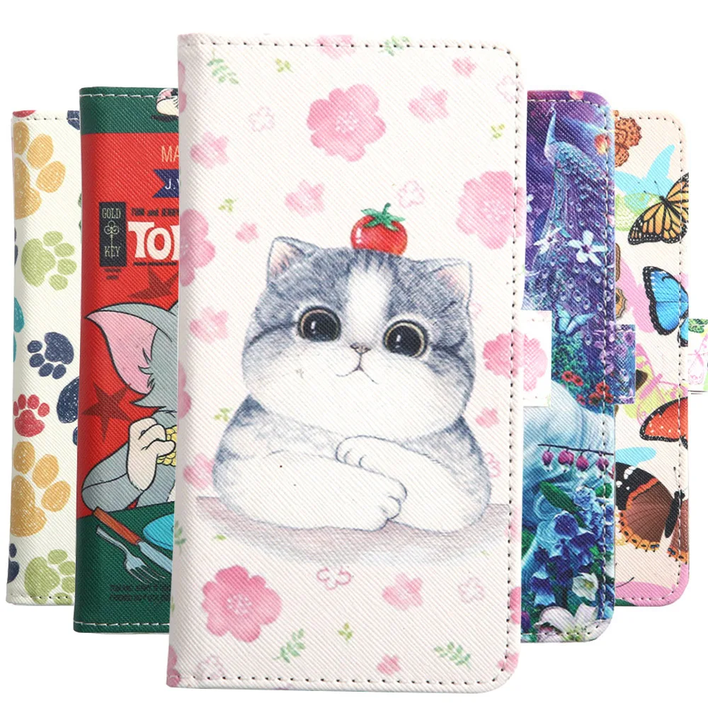 Чехол из кожи с откидной крышкой для Huawei P20 P30 Lite Pro P40 EP 30 P30Lite Wallet Phone Cases Covers on.