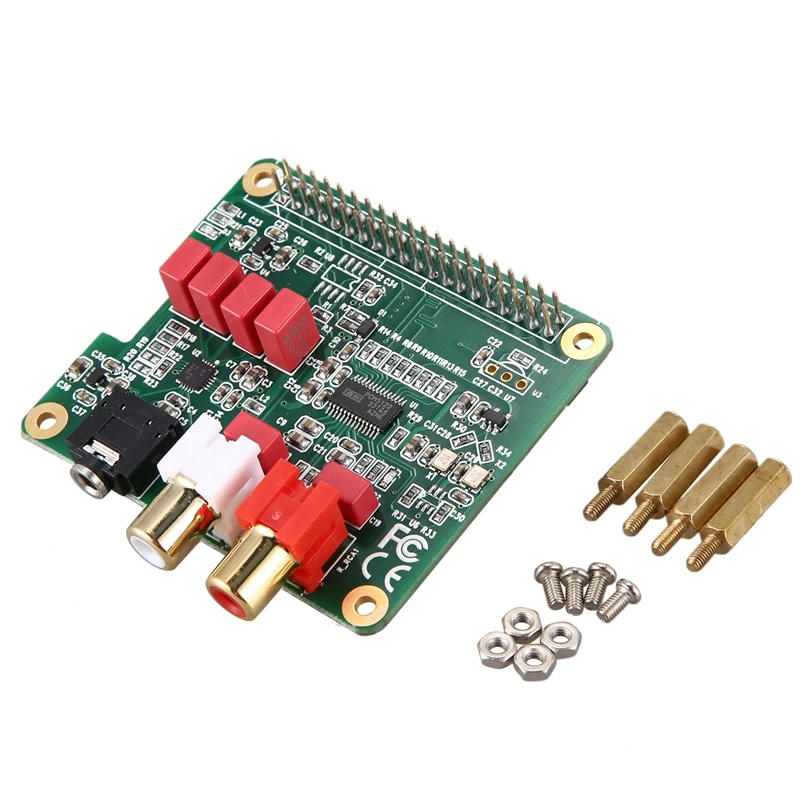 

PCM5122 для Raspberry Pi Hifi DAC HAT Hifi DAC аудио Плата расширения для Raspberry Pi 4 3 B + Pi Zero W