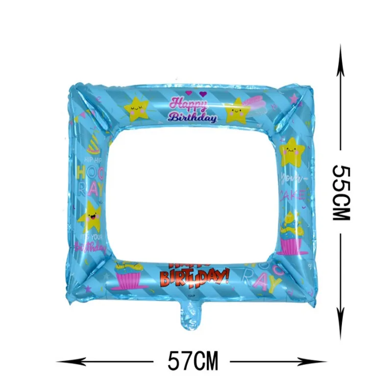 Воздушный шар из алюминиевой фольги в новом стиле 1 шт. фоторамка для дня рождения