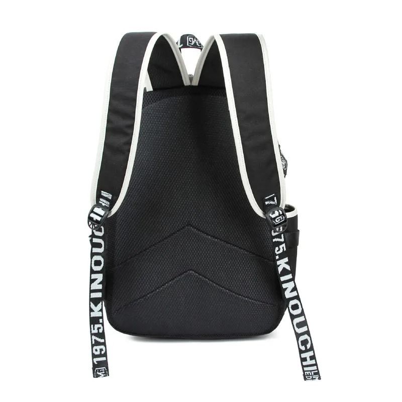 2019 Trendy printing Boy Backpack mochila mujer High School Backpack for Boys Travel waterproof Large Teenager bags