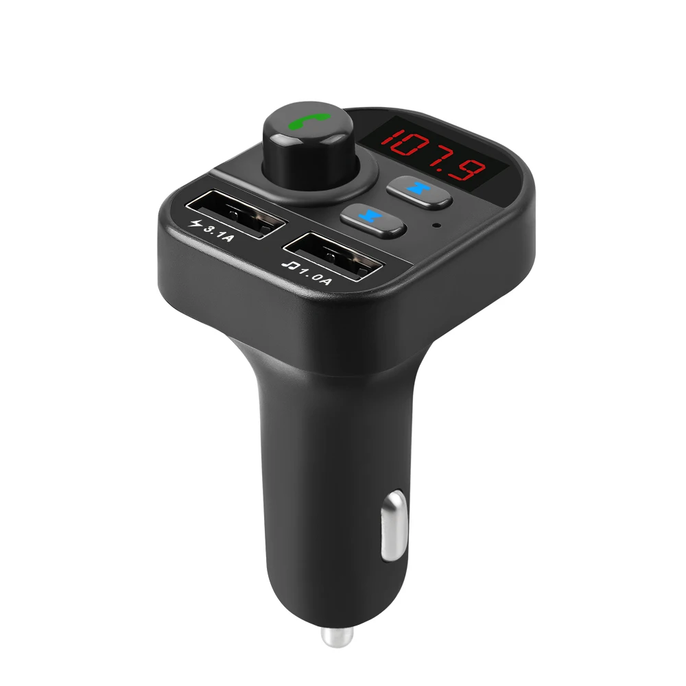 Автомобильный FM-трансмиттер с ЖК-дисплеем 5 0 А | Автомобили и мотоциклы