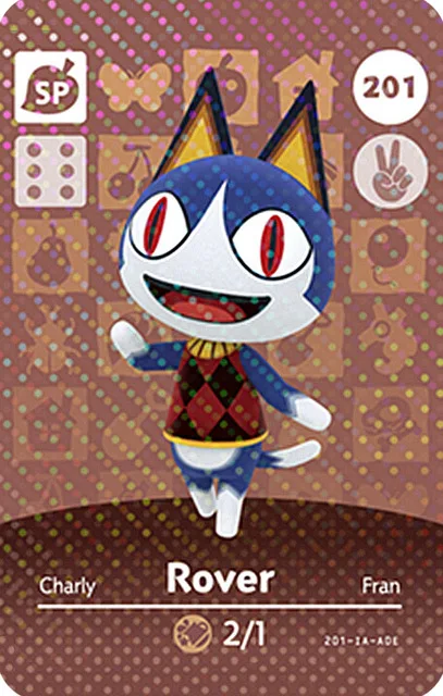 

Animal Tag Ntag215 Card For Switch NS Game 2020 New Data Setting Croxxing 201~230 Series 3 Animal Card Of Amxxbo NFC