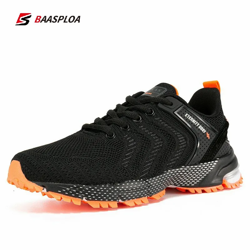 

Baasploa Women New Non-slip Shock Absorption Sneakers Fashion outdoor Hiking Shoes Breathable Tenis Shoes Female Running Shoes